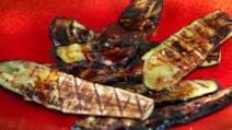 Grilled Eggplant with Garlic Sauce and Mint Grilled Eggplant with Garlic Sauce and Mint