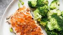 Bourbon Glazed Salmon Bourbon Glazed Salmon