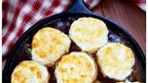 Biscuit Topped Beef Pot Pie Biscuit Topped Beef Pot Pie