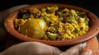 Niramish Bhuni Khichuri | Bengali Bhuni Khichuri Niramish Bhuni Khichuri | Bengali Bhuni Khichuri