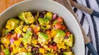 Loaded Guacamole Salad with Lime Vinaigrette Loaded Guacamole Salad with Lime Vinaigrette