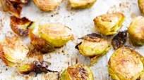 Lemon Garlic Roasted Brussels Sprouts Lemon Garlic Roasted Brussels Sprouts
