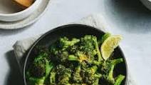 crispy air fryer broccoli with lemon {keto, vegan} crispy air fryer broccoli with lemon {keto, vegan}
