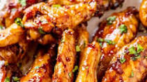 Honey Garlic Chicken Wings Honey Garlic Chicken Wings