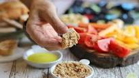 Sesame seed & almond dukkah Sesame seed & almond dukkah
