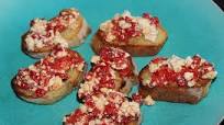 Roasted Red Pepper Bruschetta Roasted Red Pepper Bruschetta