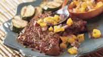 Grilled Jamaican Jerk Pork Chops with Mango Salsa Grilled Jamaican Jerk Pork Chops with Mango Salsa