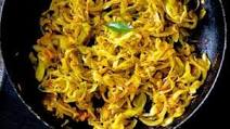 Spicy chilli Cabbage stir-fry(Sri Lankan). Spicy chilli Cabbage stir-fry(Sri Lankan).