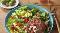 Burger on a Salad Four Ways Burger on a Salad Four Ways