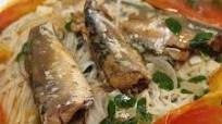 Ginisang Sardinas with misua Ginisang Sardinas with misua
