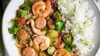 Chicken, Sausage and Shrimp Gumbo Chicken, Sausage and Shrimp Gumbo