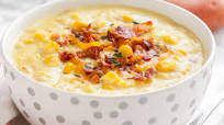 Slow Cooker Corn Chowder with Bacon Slow Cooker Corn Chowder with Bacon