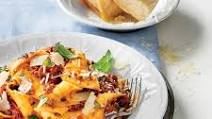 Slow-Cooker Bolognese Sauce over Pappardelle Pasta Slow-Cooker Bolognese Sauce over Pappardelle Pasta