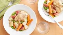 Slow-Cooker Chicken Pot Roast Dinner Slow-Cooker Chicken Pot Roast Dinner
