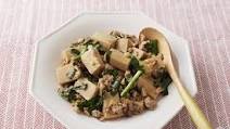 Minced Chicken and Koya Tofu Stir-fry Minced Chicken and Koya Tofu Stir-fry