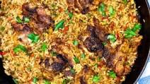 One-Skillet Chicken and Rice One-Skillet Chicken and Rice