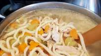 Grandma's Chicken Soup with Homemade Noodles Grandma's Chicken Soup with Homemade Noodles