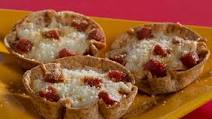 Mini Deep Dish Tortilla Pizza Mini Deep Dish Tortilla Pizza