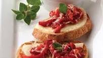 Roasted Red Pepper Crostini Roasted Red Pepper Crostini