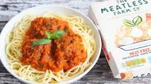 Cheesy Vegan Meatballs with a Smoky Low FODMAP Pasta Sauce Cheesy Vegan Meatballs with a Smoky Low FODMAP Pasta Sauce