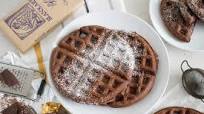 Dark Chocolate Waffles Dark Chocolate Waffles