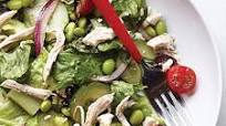 Edamame & Chicken Greek Salad Edamame & Chicken Greek Salad