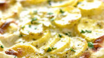Scalloped Potatoes with Leeks and Thyme Recipe Scalloped Potatoes with Leeks and Thyme Recipe