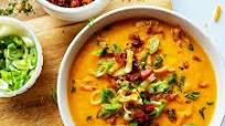 Loaded Sweet Potato Cauliflower Soup Loaded Sweet Potato Cauliflower Soup