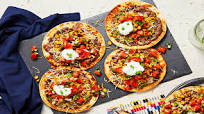 Smoky Black Bean and Corn Tostadas with Pico de Gallo and Lime Crema Smoky Black Bean and Corn Tostadas with Pico de Gallo and Lime Crema