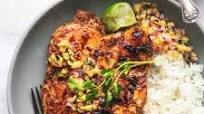 Caribbean Jerk Chicken with Pineapple Salsa Caribbean Jerk Chicken with Pineapple Salsa