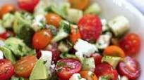 Tomato, Cucumber, Avocado Salad Tomato, Cucumber, Avocado Salad