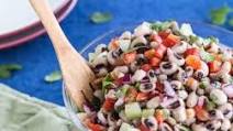 Mexican Black-eyed Pea Salad with Lime Vinaigrette Mexican Black-eyed Pea Salad with Lime Vinaigrette