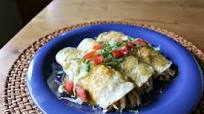 Hatch Green Chile Chicken Enchiladas Hatch Green Chile Chicken Enchiladas