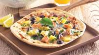 Spinach and Salmon Pizza Spinach and Salmon Pizza