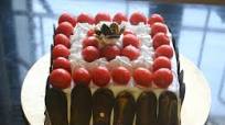 Eggless Chocolate Cake in Cooker Eggless Chocolate Cake in Cooker