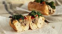 Philly Style Roast Pork Sandwich Philly Style Roast Pork Sandwich