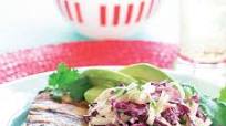 Mexican-Style Slaw with Jícama, Cilantro & Lime Mexican-Style Slaw with Jícama, Cilantro & Lime