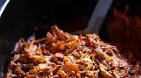 Shredded Pork with Red Chili Sauce Shredded Pork with Red Chili Sauce