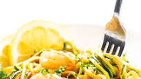 Low Carb Keto Shrimp Scampi With Zucchini Noodles Low Carb Keto Shrimp Scampi With Zucchini Noodles