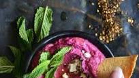 Pickled Beet Hummus White Bean Dip with Za’atar, Feta, and Mint Pickled Beet Hummus White Bean Dip with Za’atar, Feta, and Mint