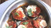 Baked Eggplant Parmigiana Baked Eggplant Parmigiana