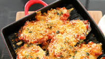 Eggplant Parmesan with Fresh Mozzarella Eggplant Parmesan with Fresh Mozzarella