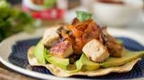 Tostadas de Carnitas de Atún Tostadas de Carnitas de Atún
