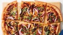 Barbecue Mushroom Pizza Barbecue Mushroom Pizza