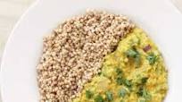 Kale and Red Onion Dhal with Buckwheat Kale and Red Onion Dhal with Buckwheat