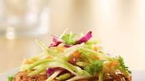 Teriyaki Salmon Cakes With Asian Slaw Teriyaki Salmon Cakes With Asian Slaw