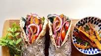 Homemade Greek Gyros with Sweet Potato Fries Homemade Greek Gyros with Sweet Potato Fries
