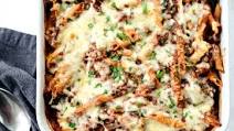 Three Cheese Vegetable Mostaccioli Three Cheese Vegetable Mostaccioli