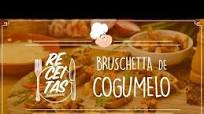 Bruschetta de cogumelos Bruschetta de cogumelos