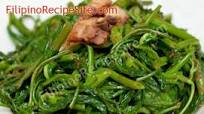 Adobong Kangkong (Water Spinach) Adobong Kangkong (Water Spinach)